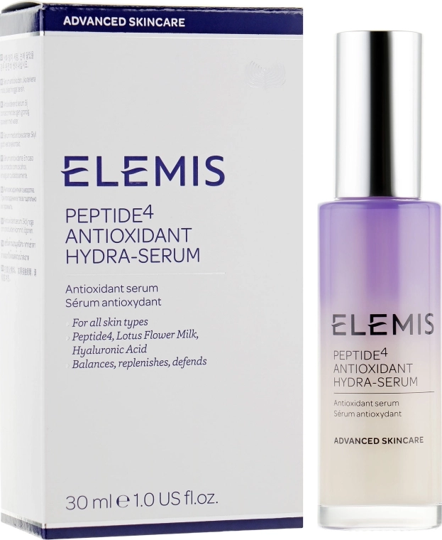 Elemis Антиоксидантна зволожувальна сироватка Peptide4 Antioxidant Hydra-Serum - фото N1