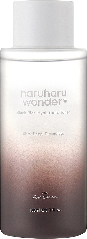 Haruharu Гиалуроновый тоник с экстрактом черного риса Wonder Black Rice Hyaluronic Toner - фото N1