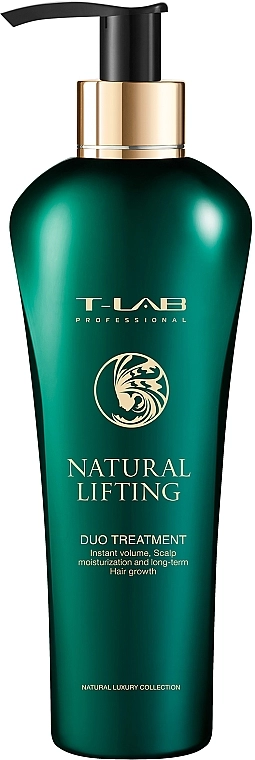 T-LAB Professional Кондиціонер для збільшеня об'єму волосся Natural Lifting Duo Treatment - фото N1