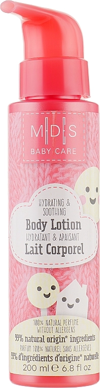 Mades Cosmetics Органический гипоаллергенный лосьон для кожи младенцев M|D|S Baby Care Body Lotion - фото N1