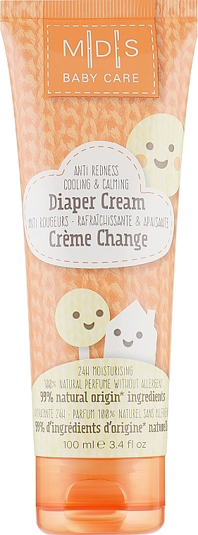 Mades Cosmetics Органический крем под подгузник от красноты и опрелостей M|D|S Baby Care Diaper Cream - фото N1