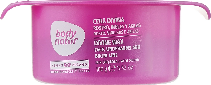 Body Natur Віск професійний для обличчя, зони бікіні та пахв Divine Wax for Face & Delicate Areas - фото N3