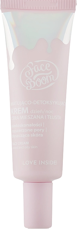 BodyBoom Матирующий крем для жирной и комбинированной кожи лица FaceBoom Hudro Face Cream - фото N2