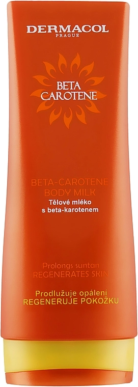 Dermacol Молочко для загара с бета-каротином Beta Carotene Body Milk - фото N1