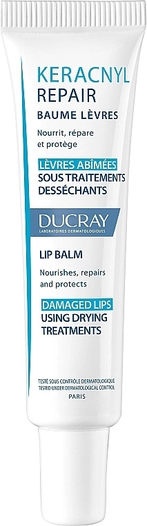 Ducray Відновлювальний бальзам для губ Keracnyl Repair Lip Balm - фото N1