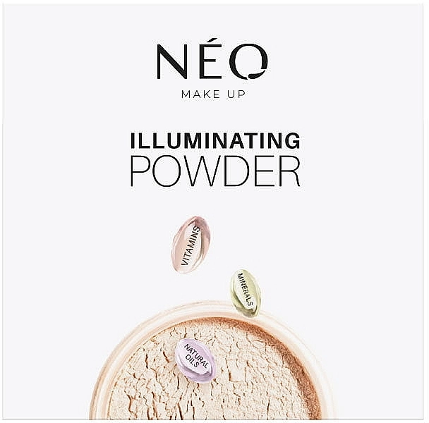 NEO Make Up Illuminating Powder Пудра для лица сияющая - фото N2