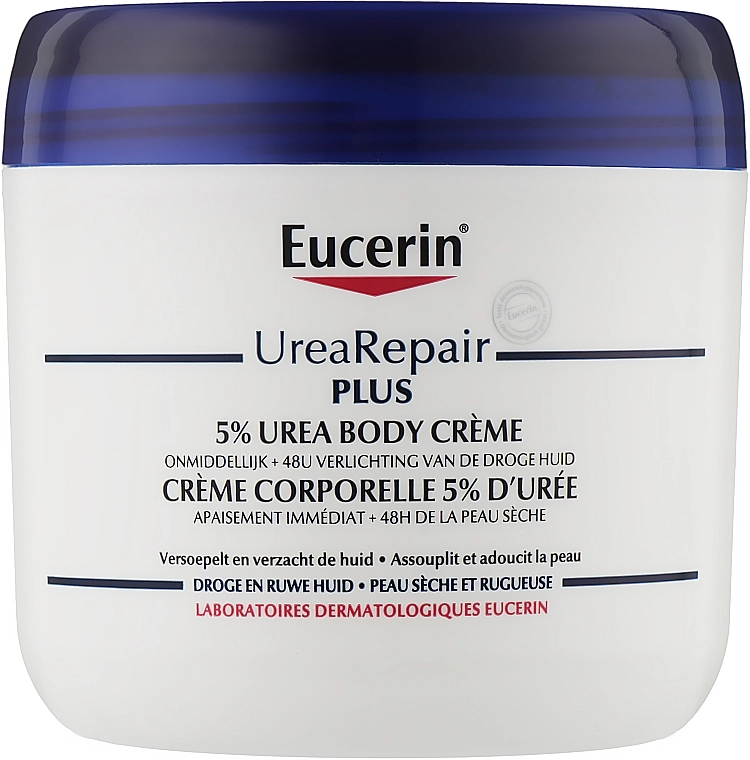Eucerin Увлажняющий крем для очень сухой кожи UreaRepair Plus Body Cream 5% - фото N1