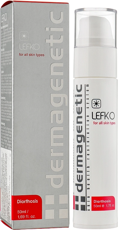 Dermagenetic Гель-крем для лица с отбеливающим эффектом Microbiome Repair Lefko Cream - фото N2