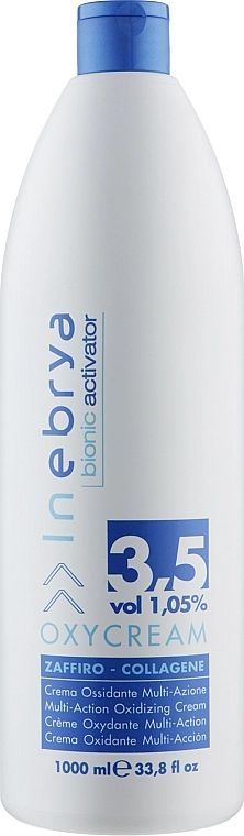 Inebrya Окси-крем "Сапфир-коллаген" Bionic Activator Oxycream 3.5 Vol 1.05% - фото N1