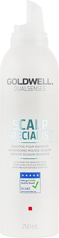 Goldwell Шампунь для чутливої шкіри голови DualSenses Scalp Specialist Sensitive Foam Shampoo - фото N1