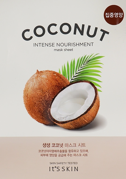 It's Skin Зволожувальна тканинна маска з кокосом The Fresh Mask Sheet Coconut - фото N1