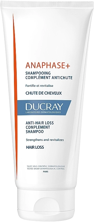 Ducray Стимулювальний шампунь для ослабленого волосся, яке випадає Anaphase+ Shampoo Crema Anticaduta - фото N1