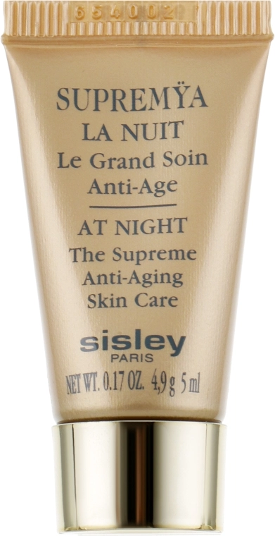 Sisley Нічний крем-сиворотка для шкіри навколо очей Supremya Yeux At Night The Supreme Anti-Aging Eye Serum (міні) - фото N6