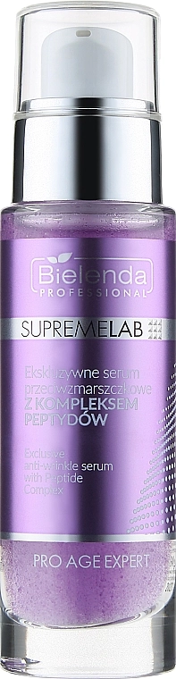 Bielenda Professional Ексклюзивна сироватка проти зморщок з пептидним комплексом SupremeLab Pro Age Expert - фото N1