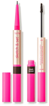 Tarte Cosmetics Tarte Sketch & Set™ Brow Pencil & Tinted Gel Карандаш и гель для бровей - фото N2
