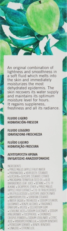 Academie Легка зволожувальна емульсія з екстрактом яблука Fluide Leger Hydratation-Fraicheur - фото N3