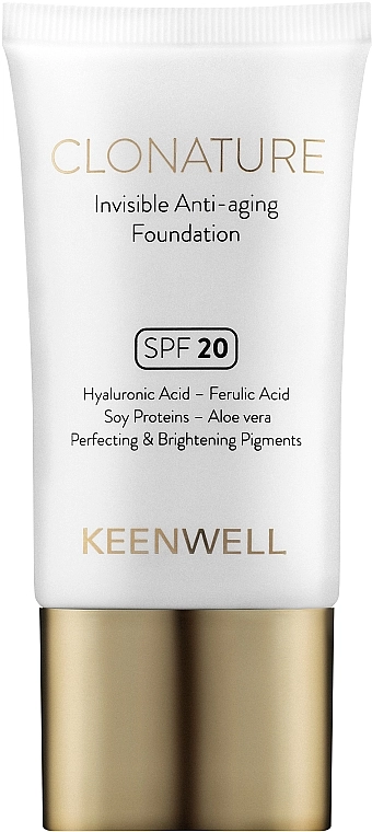Keenwell Clonature Invisible Anti Ageing Foundation SPF20 BB-крем - фото N1