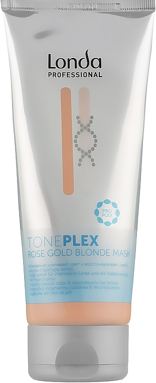 Londa Professional Маска "Золотисто-рожевий блонд" Toneplex Rose Gold Blonde Mask - фото N1