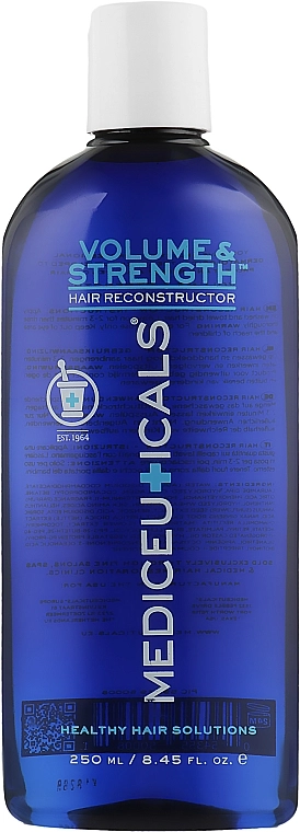Mediceuticals Реконструктом для тонкого, пошкодженого і ослабленого волосся Healthy Hair Solutions Volume&Strength - фото N1
