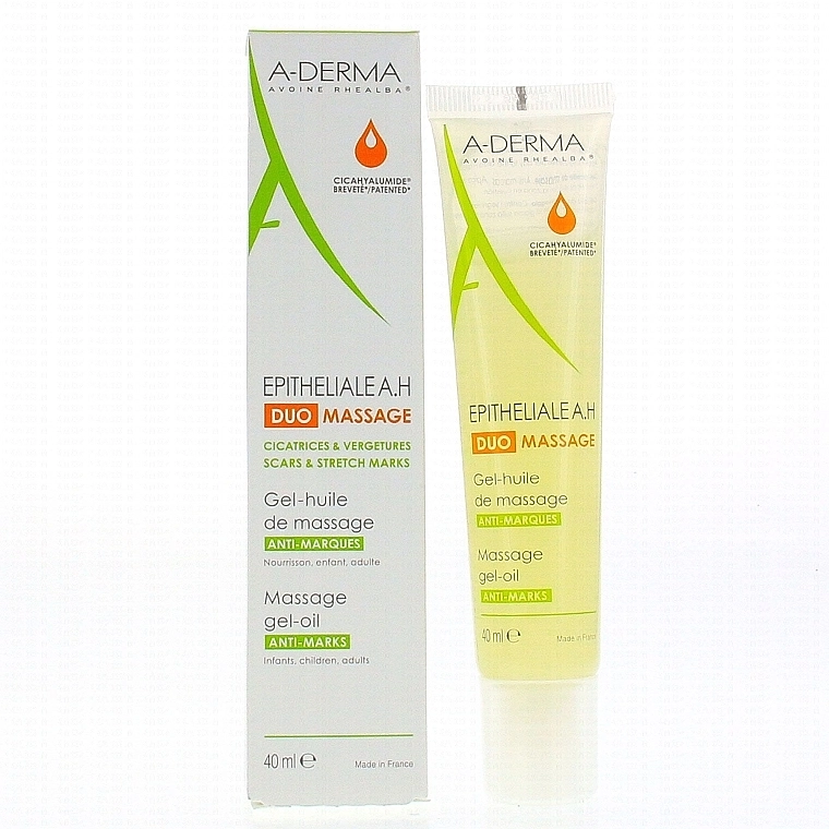 A-Derma Массажное гель-масло для шрамов и растяжек Epitheliale AH Massage - фото N3