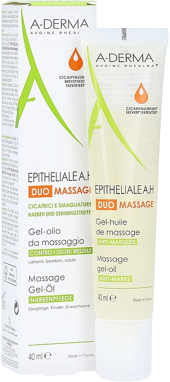 A-Derma Масажна гель-олія для шрамів і розтяжок Epitheliale AH Massage - фото N5