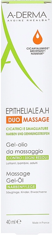 A-Derma Масажна гель-олія для шрамів і розтяжок Epitheliale AH Massage - фото N6