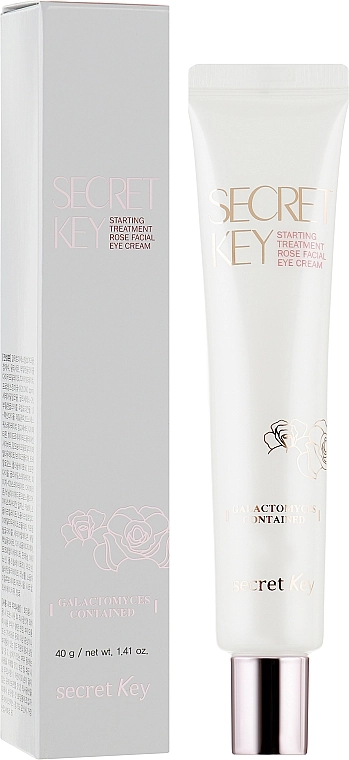 Secret Key Крем для очей з ферментами Starting Treatment Eye Cream Rose Edition - фото N1
