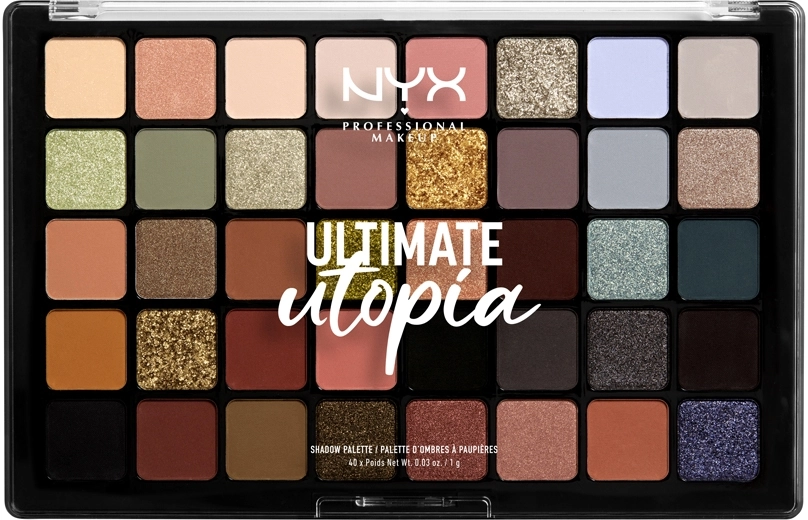 NYX Professional Makeup Ultimate Utopia Shadow Palette Summer 2020 Палетка тіней - фото N1