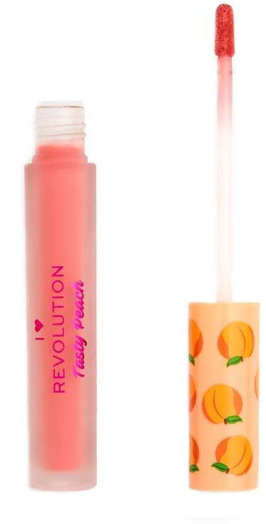 I Heart Revolution Liquid Lipstick Tasty Peach Рідка помада для губ - фото N1