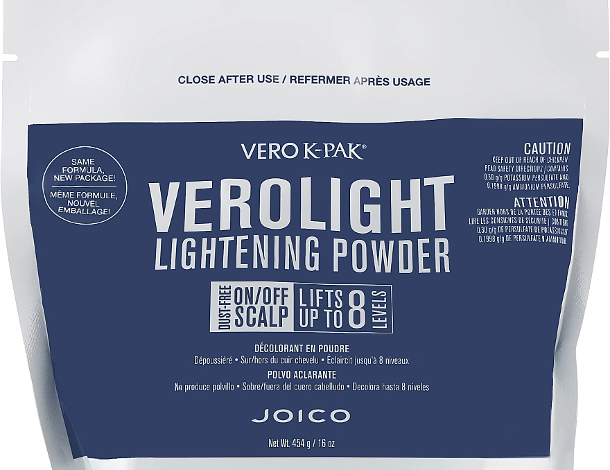 Joico Освітлювальна пудра для волосся Vero K-Pak VeroLight Dust-Free Lightening Powder - фото N1