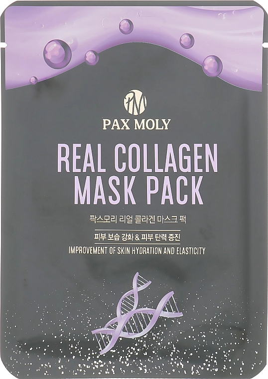 Pax Moly Маска тканинна з колагеном Real Collagen Mask Pack - фото N1