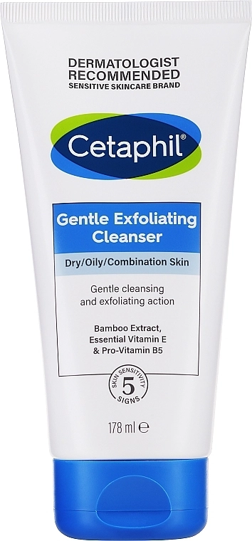 Cetaphil Нежный отшелушивающий гель для умывания лица Gentle Exfoliator Cleansing - фото N2