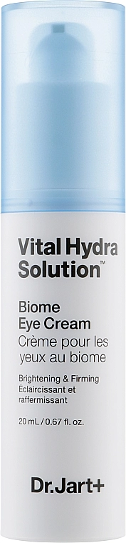 Зволожуючий крем для очей із пробіотиками - Dr. Jart Vital Hydra Solution Biome Eye Cream, 20 мл - фото N1