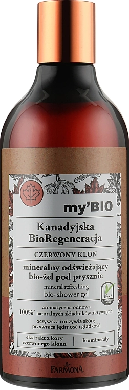 Farmona Біогель для душу My’Bio Canadian Regeneration Bio-Shower Gel - фото N1