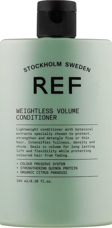 REF Кондиціонер для об'єму волосся, рН 3.5 Weightless Volume Conditioner - фото N2