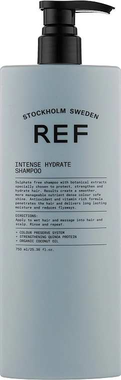 REF Шампунь для інтенсивного зволоження pH 5.5 Intense Hydrate Shampoo - фото N5