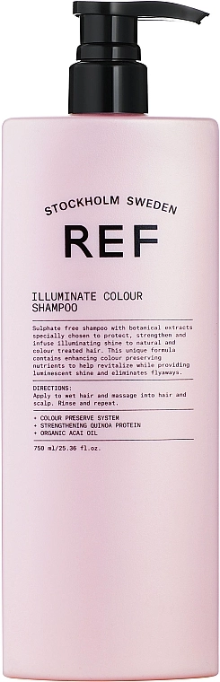 REF Шампунь для блиску фарбованого волосся pH 5.5 Illuminate Colour Shampoo - фото N2