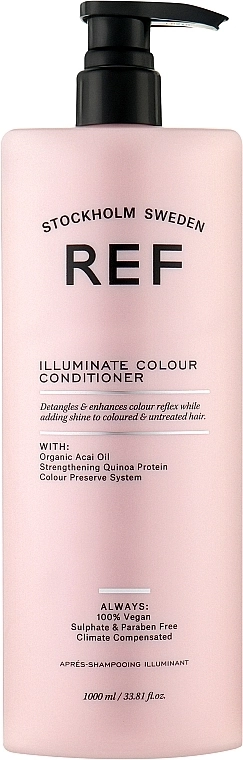 REF Кондиціонер для блиску фарбованого волосся рН 3.5 Illuminate Color Conditioner - фото N1