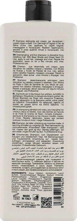Palco Professional Шампунь "М'якість і гладкість" Germology Smooth & No Frizz Shampoo - фото N4