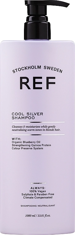 REF Шампунь для волосся "Срібна прохолода" рН 5.5 Cool Silver Shampoo - фото N7