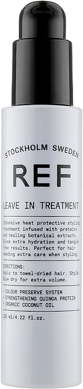 REF Несмываемое средство для лечения волос Leave in Treatment - фото N1