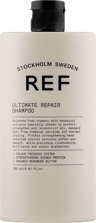 REF Шампунь для глибокого відновлення pH 5.5 Ultimate Repair Shampoo - фото N1