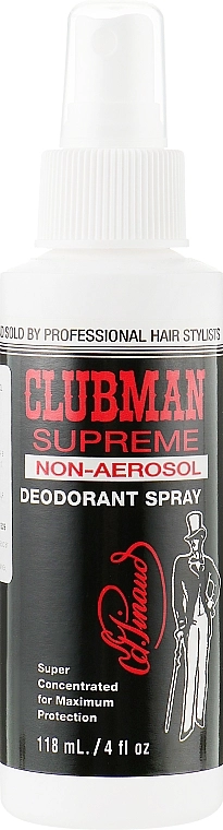 Clubman Pinaud Чоловічий неаерозольний дезодорант Clubman Supreme Non-Aerosol Deodorant Spray - фото N1