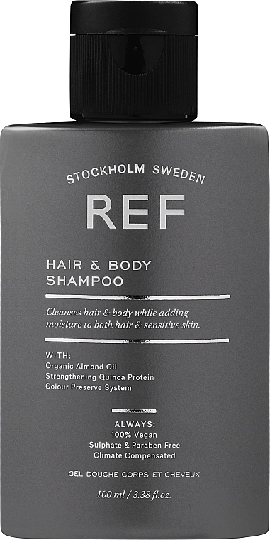 REF Шампунь для тіла та волосся, рН 7.0 Hair & Body Shampoo - фото N1