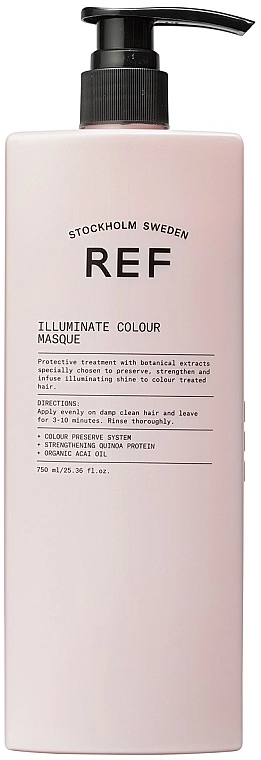 REF Маска для блеска окрашенных волос pH 3.5 Illuminate Colour Masque - фото N5