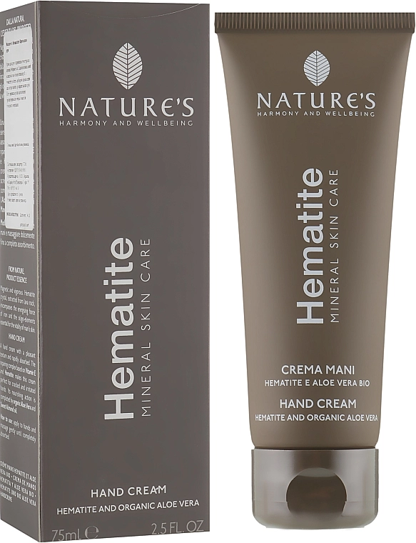 Nature's Крем для рук Hematite Mineral Skin Care Crema - фото N1