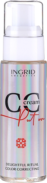 Ingrid Cosmetics CC Cream Put On Delightful Ritual Color Correcting Тональний СС-крем для обличчя - фото N1