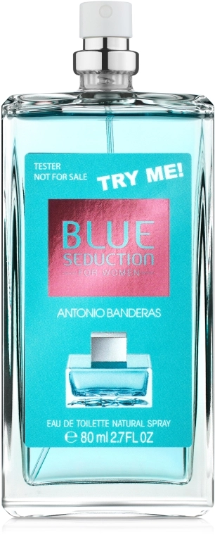 Antonio Banderas Blue Seduction woman Туалетная вода (тестер без крышечки) - фото N1