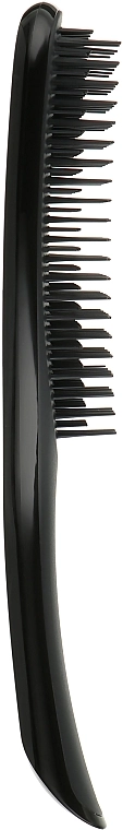 Tangle Teezer Гребінець для волосся великий, чорний The Wet Detangler Black Gloss Large Size Hairbrush - фото N3