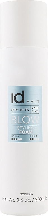 IdHair Пенка для укладки волос Elements Xclusive Blow Styling Foam - фото N1